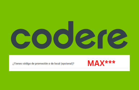código promocional Codere
